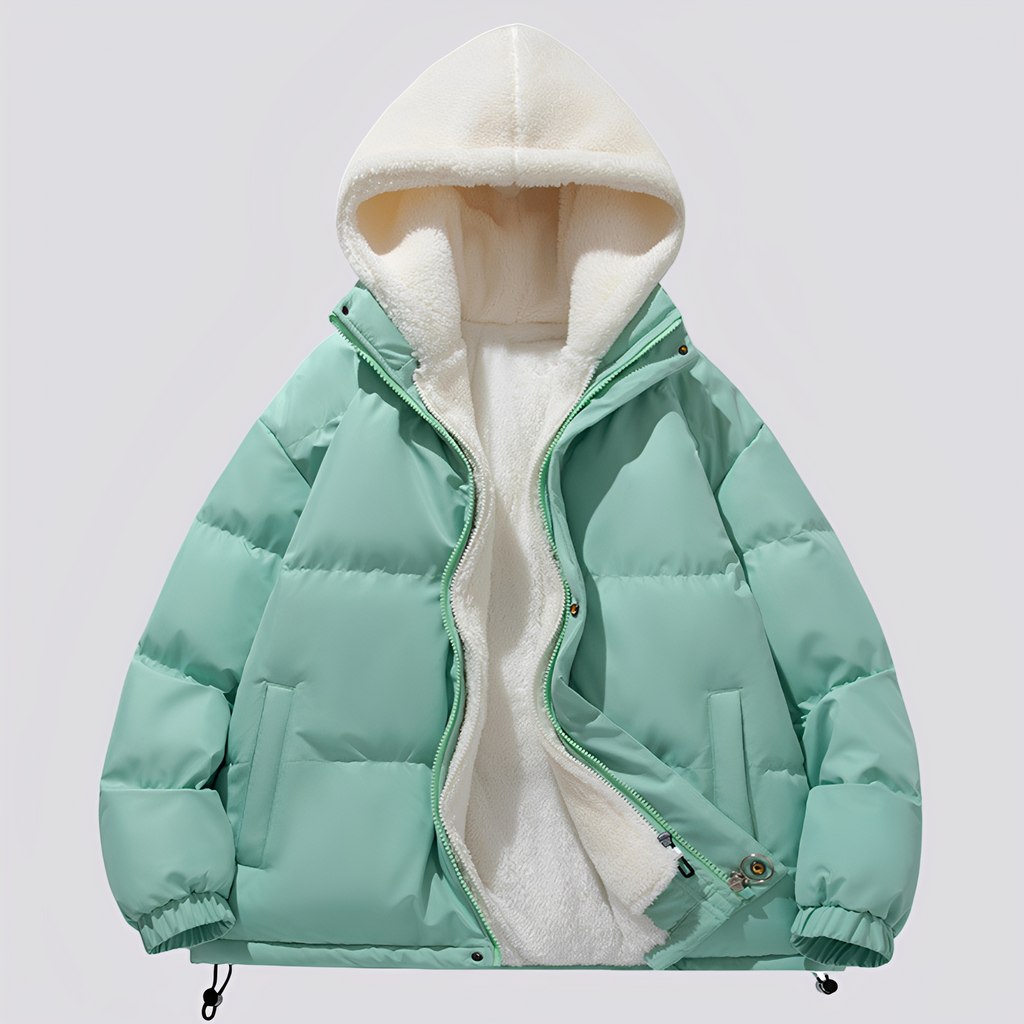 Veste À Capuche Avec Fermeture Zippée Et Coupe Ample Pour Homme | Idéale Pour L'hiver