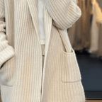 Cardigan À Manches Longues avec Coupe Ajustée pour Femme | Idéal pour Superposer En Toute Saison