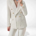 Blazer Avec Design Rétro Pour Femme | Idéal Pour Occasions Formelles Et Quotidiennes