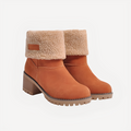 Bottes D’hiver Avec Talon Et Semelle Antidérapante Pour Femmes | Idéales Pour L’hiver