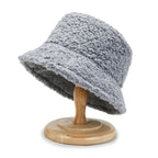 Chapeau Seau avec Finition Texturée pour Femme | Idéal pour L’Hiver