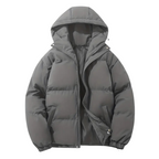 Veste D'hiver Matelassée Avec Capuche Pour Homme | Idéale Pour La Saison Froide