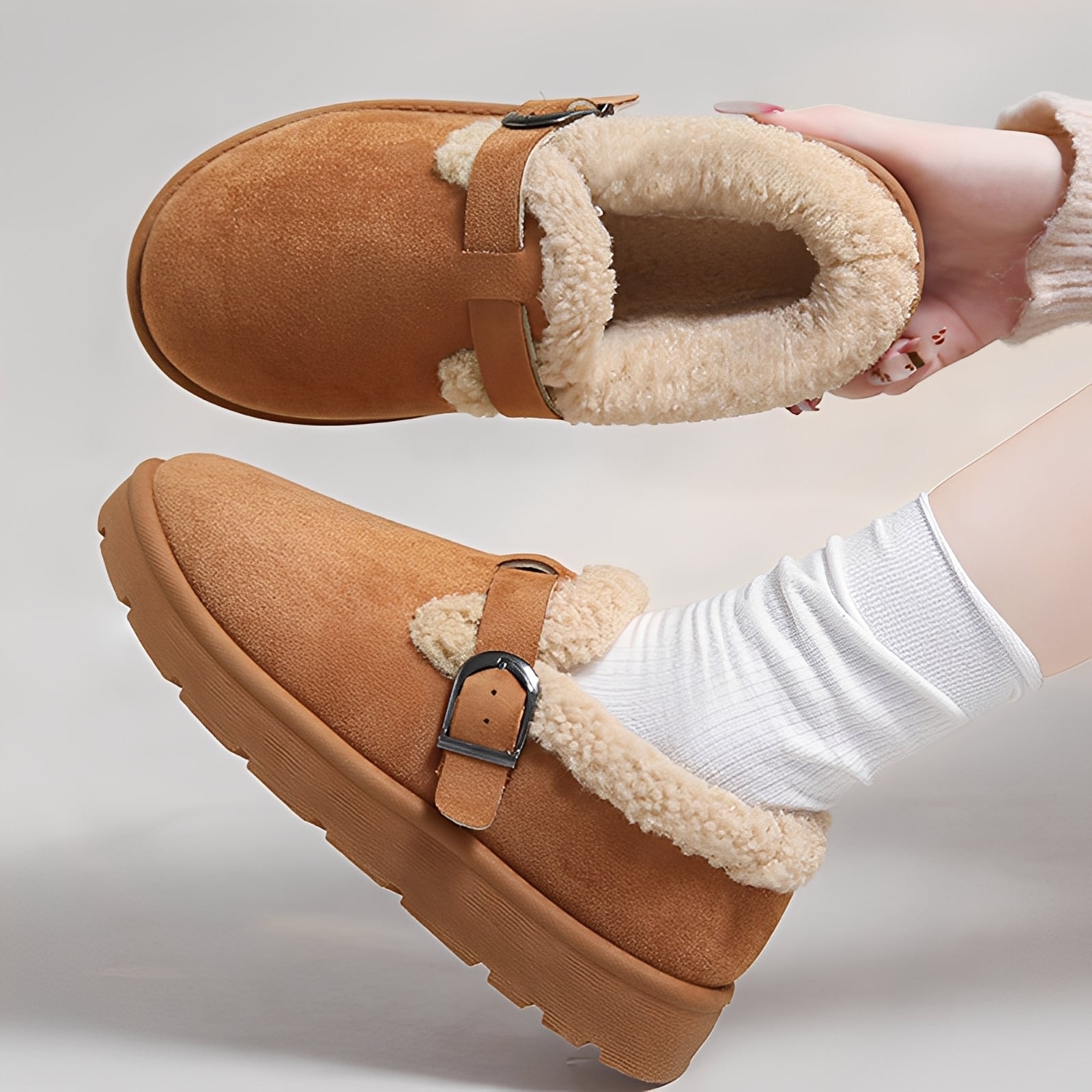 Bottes D’hiver Pour Femmes Avec Semelle Adaptée À La Marche | Idéales Pour L’hiver