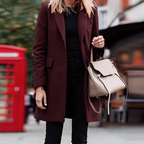 Manteau Avec Fermeture À Boutons Simple Pour Femmes | Ideal For Mi-Saison Et Occasions Formelles