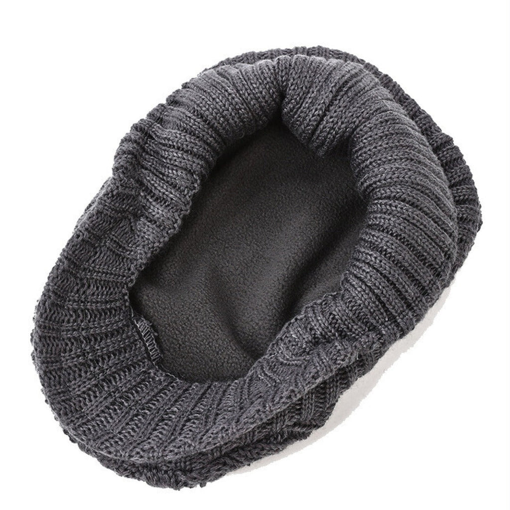 Bonnet Tricoté Classique pour Adulte | Idéal pour La Saison Hivernale