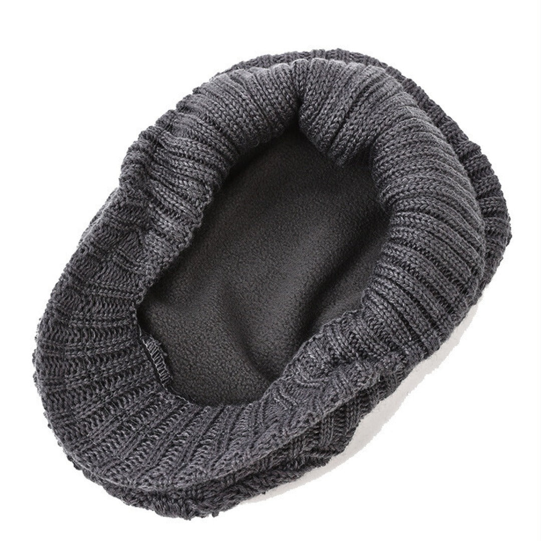 Bonnet Tricoté Classique pour Adulte | Idéal pour La Saison Hivernale