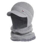 Bonnet d’Hiver avec Visière et Cache-Oreilles pour Hommes | Idéal pour la Saison Froide