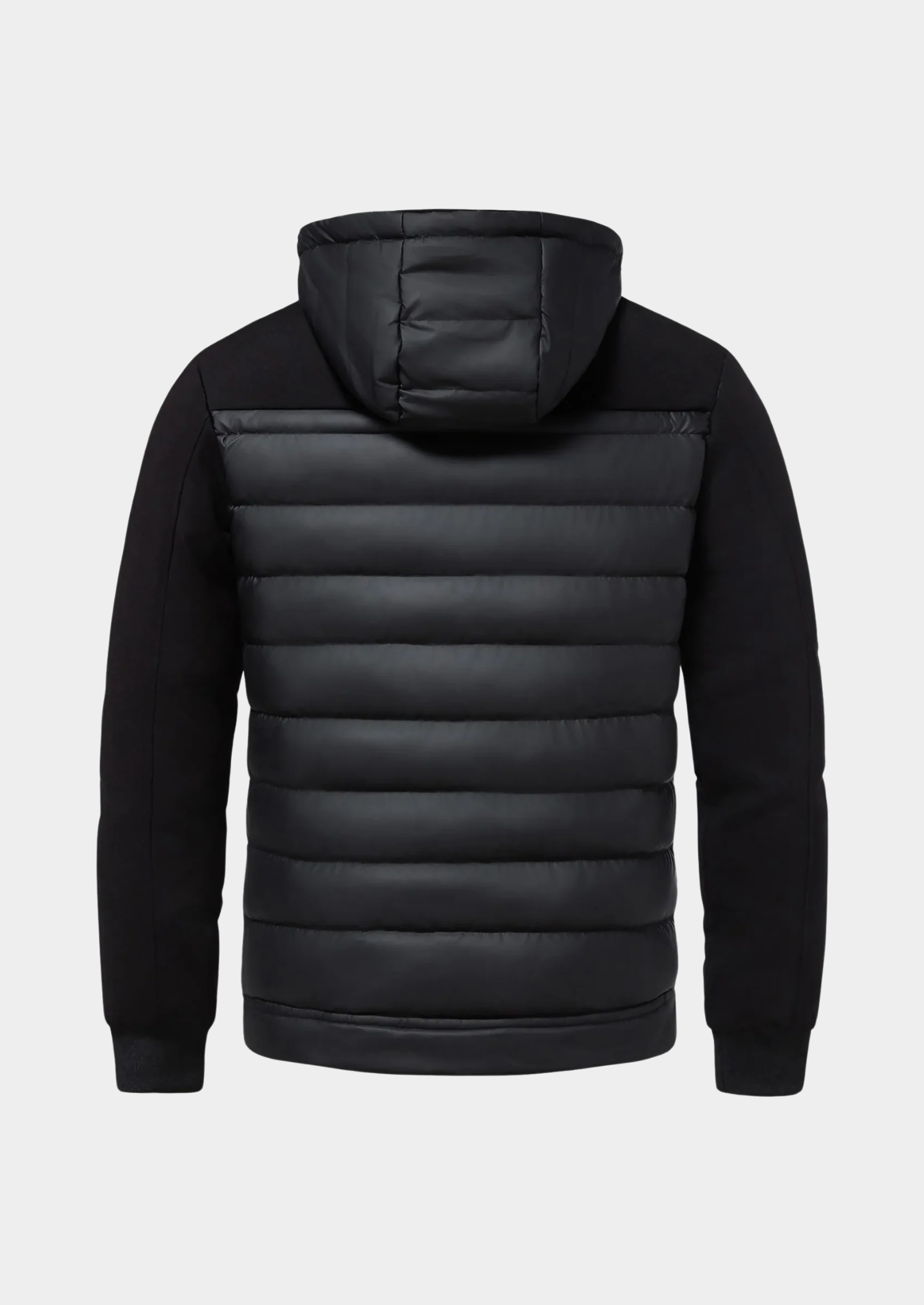 Veste Zippée Avec Capuche Amovible Et Design Matelassé Pour Homme | Idéale Pour Saisons Intermédiaires