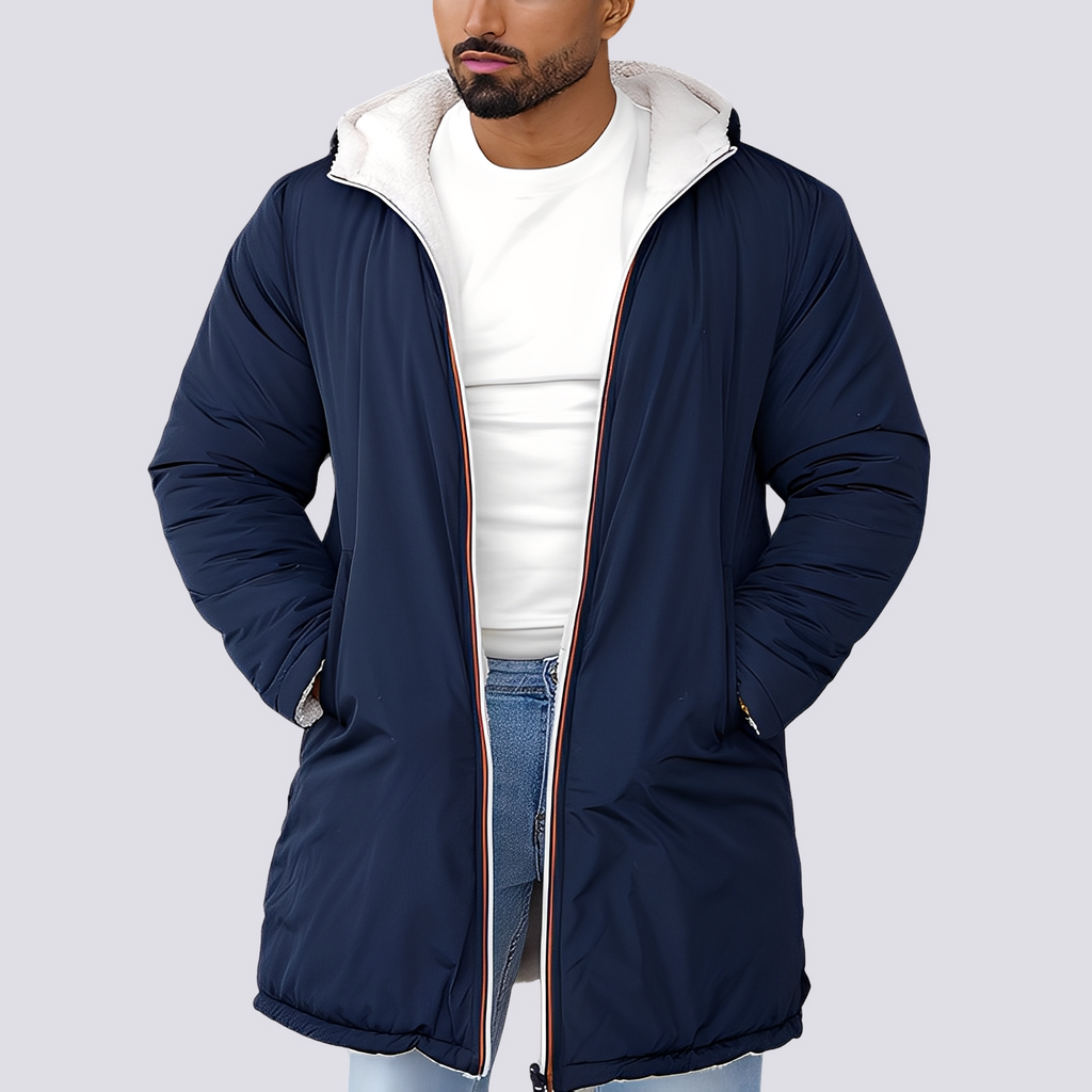 Veste D'extérieur À Coupe Droite Pour Homme | Idéale Pour Les Saisons Fraîches