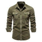 Chemise Slim Fit À Manches Longues Pour Homme | Idéal Pour Usage Quotidien