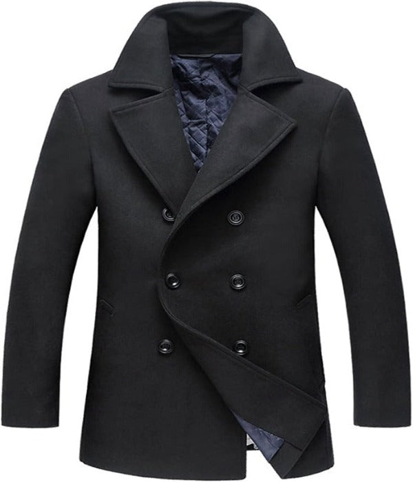 Manteau Avec Fermeture Double Boutonnage Pour Hommes | Adapté Pour Un Usage Formel Et Décontracté