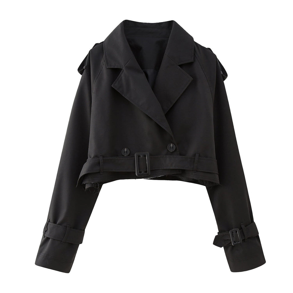 Trench-Coat Long avec Ceinture pour Femme | Idéal pour la Mi-Saison