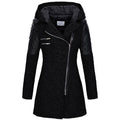 Manteau Long avec Design Uni pour Femme | Idéal pour l’Automne et l’Hiver
