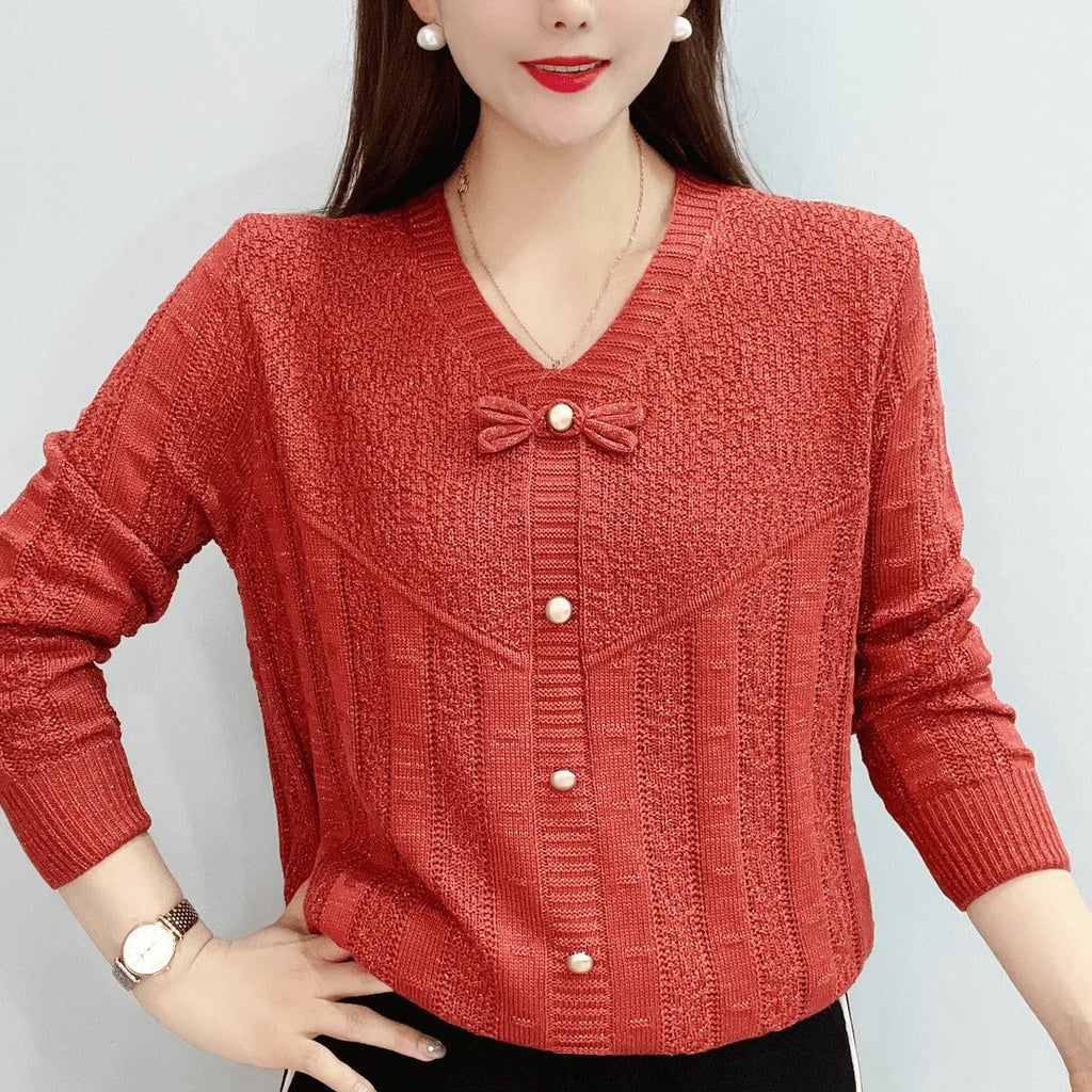 Pull En Maille Avec Motif Ajouré Pour Femme | Idéal Pour Toutes Les Saisons