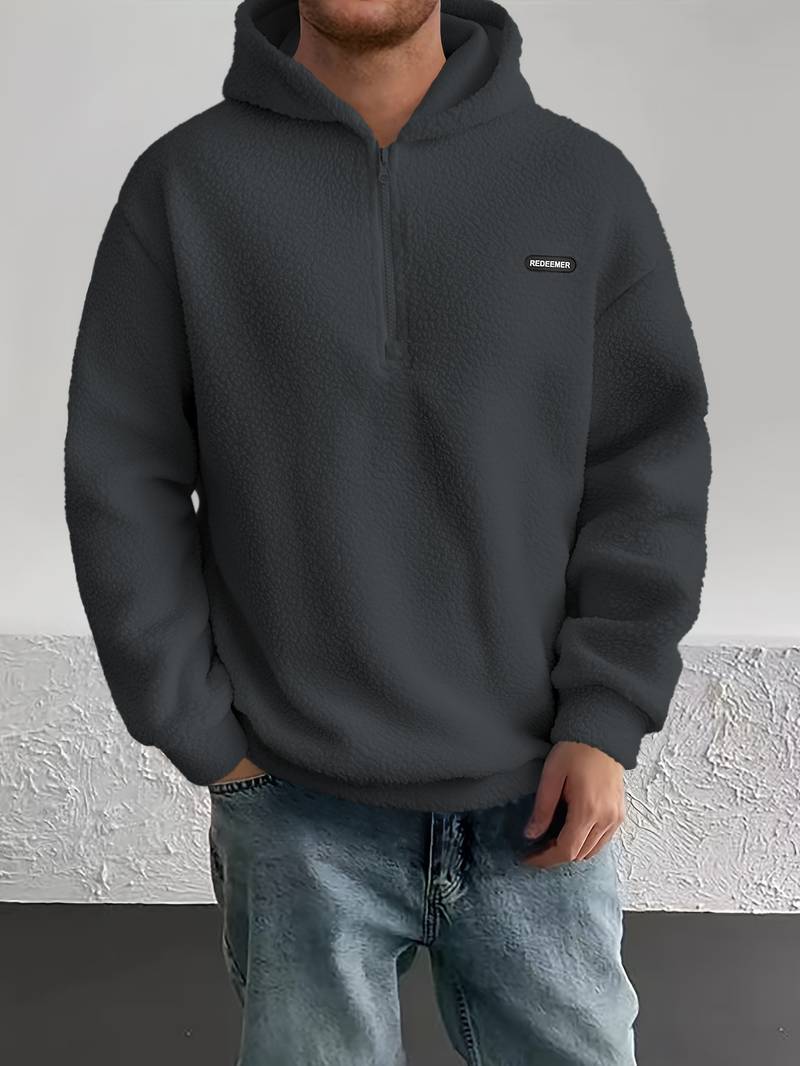 Sweat à Capuche Doublé avec Coupe Standard pour Homme | Idéal pour la Saison Froide