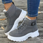 Bottes d’Hiver avec Semelle Antidérapante pour Femmes | Idéal pour Activités Extérieures
