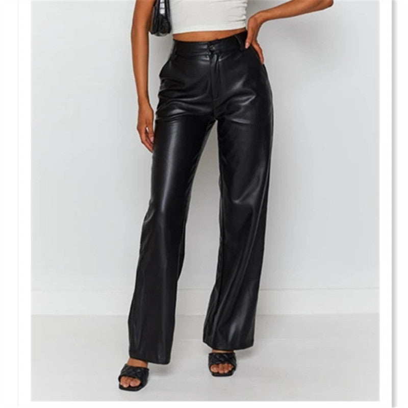 Pantalon Taille Haute Avec Coupe Évasée Pour Femme | Idéal Pour Sorties Et Événements