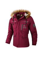 Parka Longue avec Capuche Amovible et Poches Multiples pour Hommes | Idéale pour l’Hiver