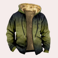 Veste à Capuche Zippée avec Doublure Intérieure pour Homme | Idéale pour l'Hiver