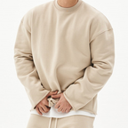 Pull pour Homme avec Coupe Ample et Col Rond | Idéal pour un Usage Quotidien Toute l’Année