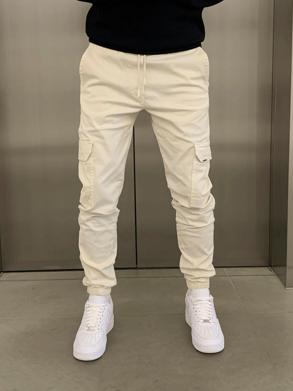 Pantalon Cargo Jogger avec Taille Élastique et Poches Multiples pour Homme | Idéal pour un Usage Quotidien