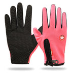 Gants Tactiles avec Fermeture Éclair pour Adultes | Idéaux pour Les Activités Extérieures En Hiver