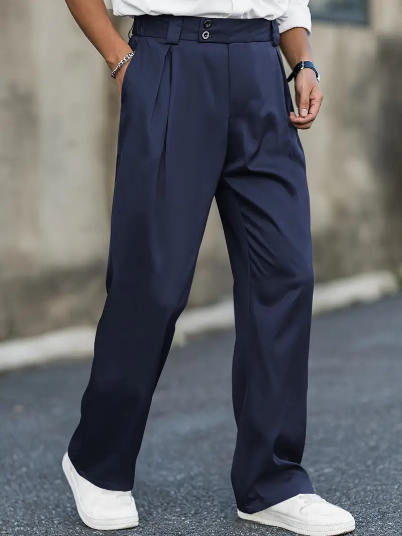 Pantalon Ample Avec Coupe Détendue Pour Homme | Idéal Pour Le Quotidien