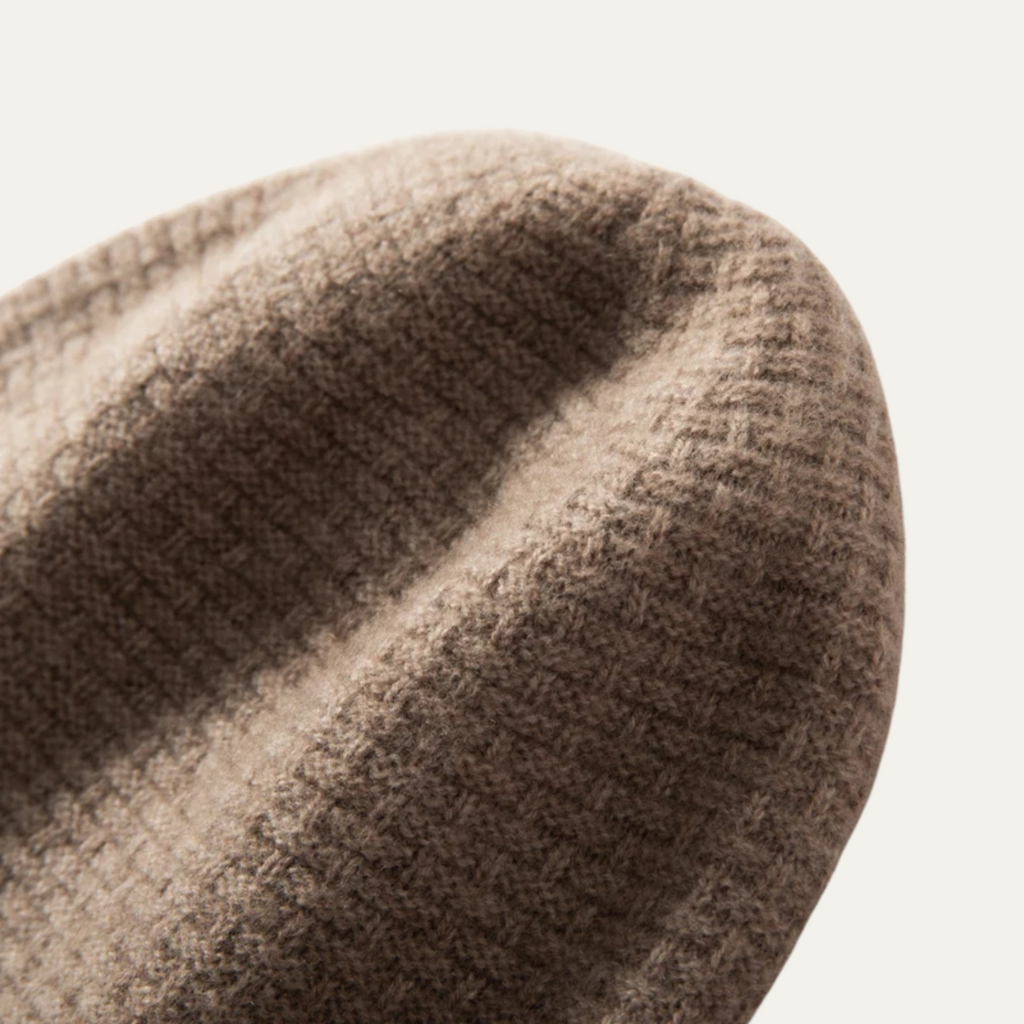 Bonnet À Côtes avec Ajustement Extensible pour Adultes | Idéal pour Les Activités Quotidiennes En Hiver
