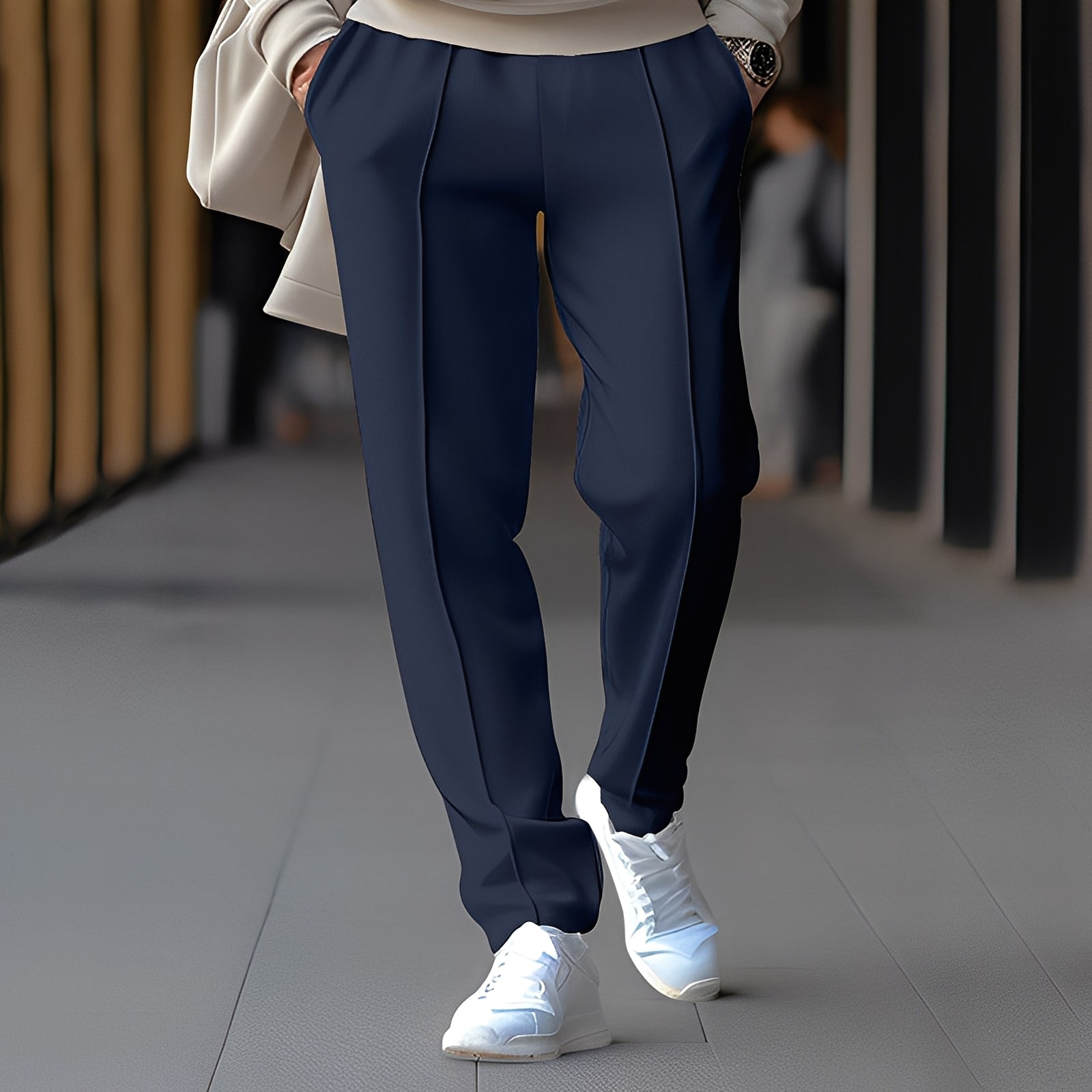 Pantalon Franklin avec Coupe Classique pour Homme | Idéal pour le Bureau et les Activités Quotidiennes