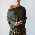 Pull Oversize à Col Convertible pour Femmes | Idéal pour Différentes Occasions
