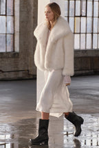 Manteau Long avec Coupe Ample et Manches Longues pour Femme | Idéal pour l’Hiver