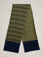 Écharpe À Motif Jacquard pour Adulte | Idéale pour L’Hiver