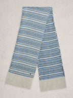 Écharpe À Motif Jacquard pour Adulte | Idéale pour L’Hiver