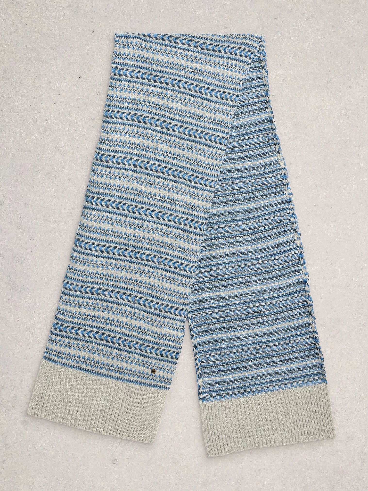 Écharpe À Motif Jacquard pour Adulte | Idéale pour L’Hiver