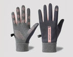Gants avec Grip En Silicone Et Fonction Tactile pour Activités Extérieures | Idéaux pour L’Hiver