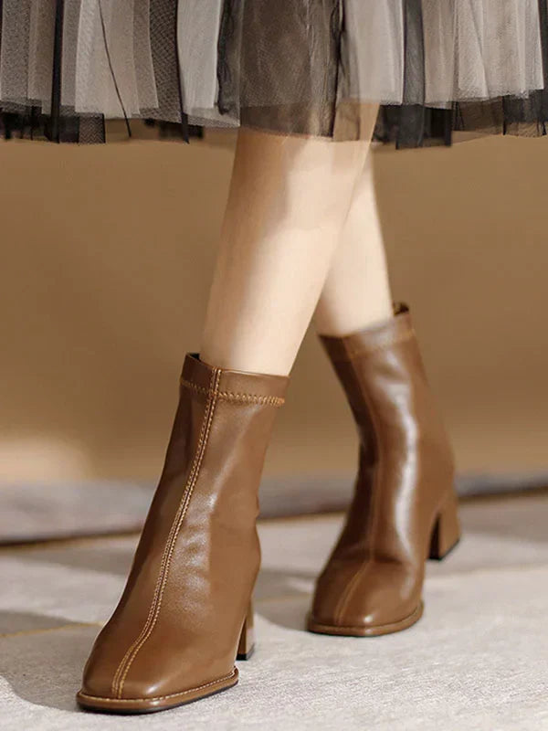 Bottes Avec Fermeture Zippée Pour Femmes | Idéales Pour Un Usage Quotidien