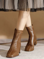 Bottes Avec Fermeture Zippée Pour Femmes | Idéales Pour Un Usage Quotidien