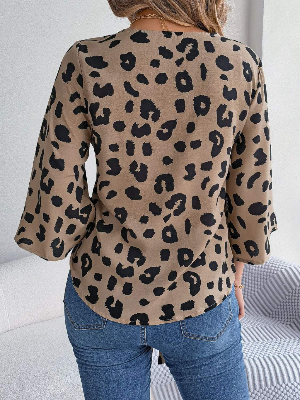 Blouse Avec Imprimé Animalier Pour Femme | Adaptée Aux Occasions Quotidiennes Et Habillées