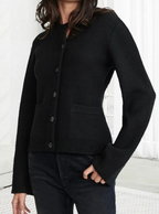 Cardigan Avec Fermeture Boutonnée Et Coupe Confortable Pour Femmes | Idéal Pour Le Quotidien