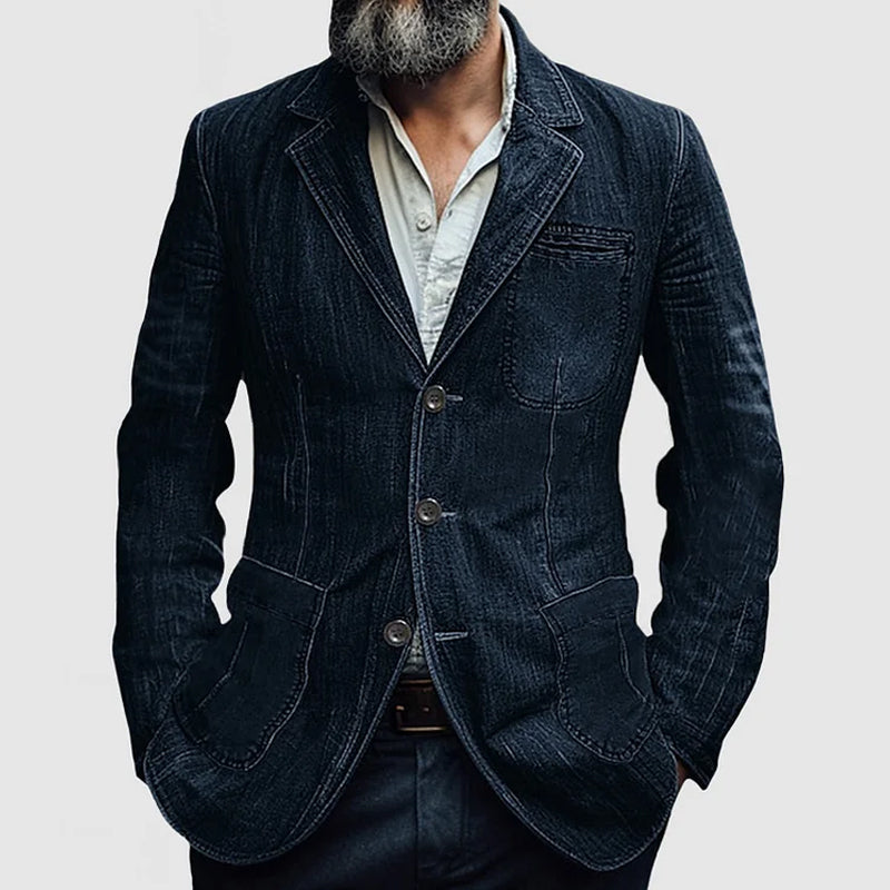 Blazer Ajusté Avec Poches Pour Hommes | Idéal Pour Usage Quotidien