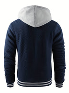 Hoodie à Capuche avec Coupe Droite pour Hommes | Idéal pour les Activités Quotidiennes