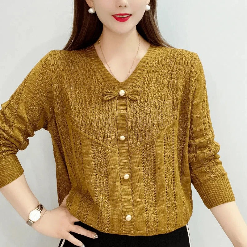 Pull En Maille Avec Motif Ajouré Pour Femme | Idéal Pour Toutes Les Saisons