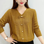 Pull En Maille Avec Motif Ajouré Pour Femme | Idéal Pour Toutes Les Saisons