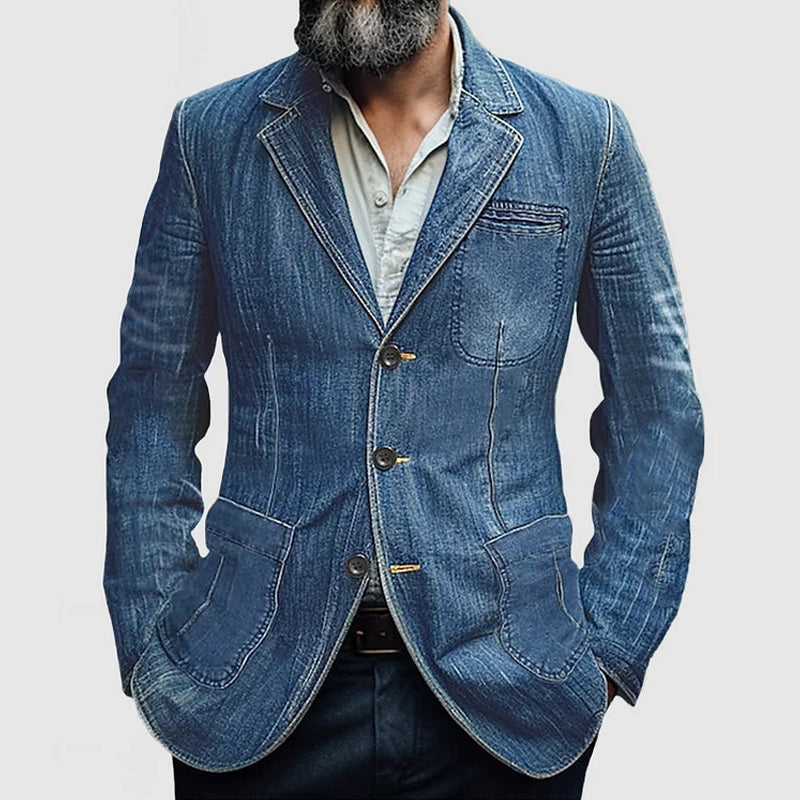 Blazer Ajusté Avec Poches Pour Hommes | Idéal Pour Usage Quotidien