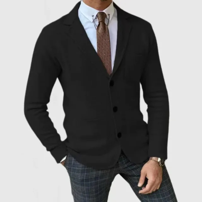 Blazer Avec Fermeture À Deux Boutons Et Poches Pour Homme | Idéal Pour Bureau Ou Occasions Formelles