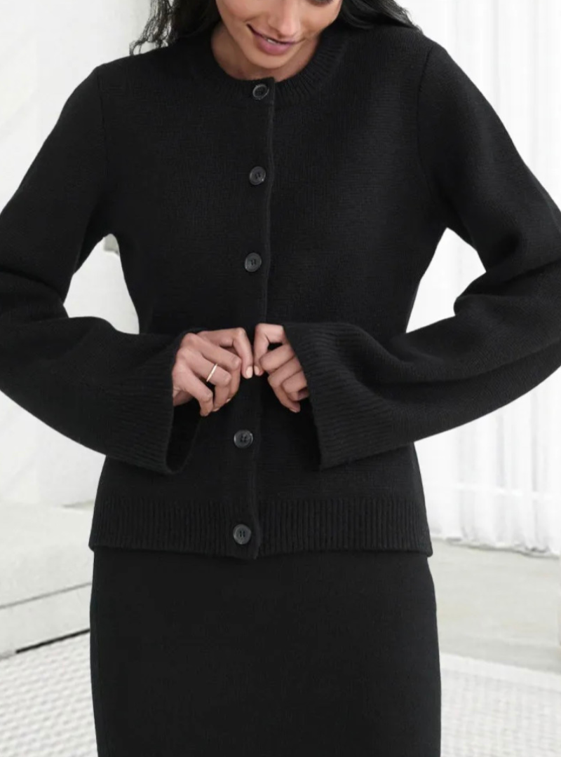 Cardigan Avec Fermeture Boutonnée Et Coupe Confortable Pour Femmes | Idéal Pour Le Quotidien