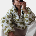 Pull avec Motif Floral pour Femme | Idéal pour Usage Quotidien