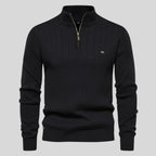 Pull à Demi-Fermeture Zippée à Manches Longues pour Homme | Idéal pour un Usage Quotidien