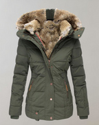 Manteau D’Hiver À Doublure Épaisse pour Femme | Idéal pour Les Journées Froides
