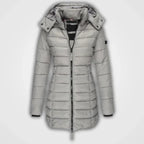 Manteau Long Matelassée à Capuche pour Femme | Idéale pour l’Hiver
